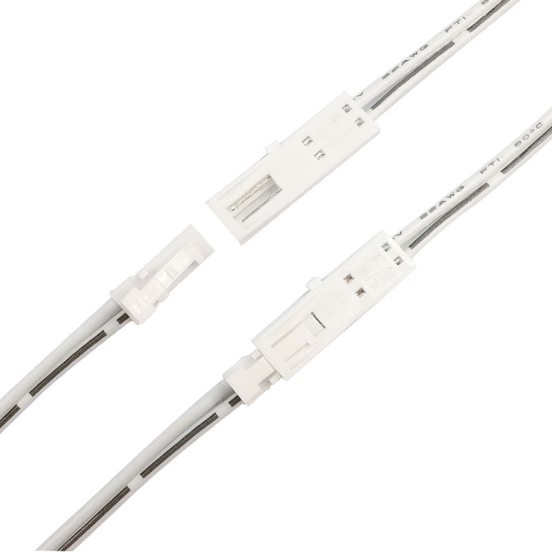 2-Pin Dupont Male Female LED Connector For Single Color LED Strip Lights 2-Pin Dupont Male Female LED Connector For Single Color LED Strip Lights
